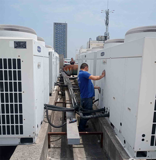 夏县中央空调制热和不制冷系统维修方法